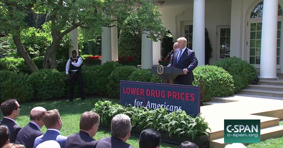 Trumps wants drug companies to post prices in ads