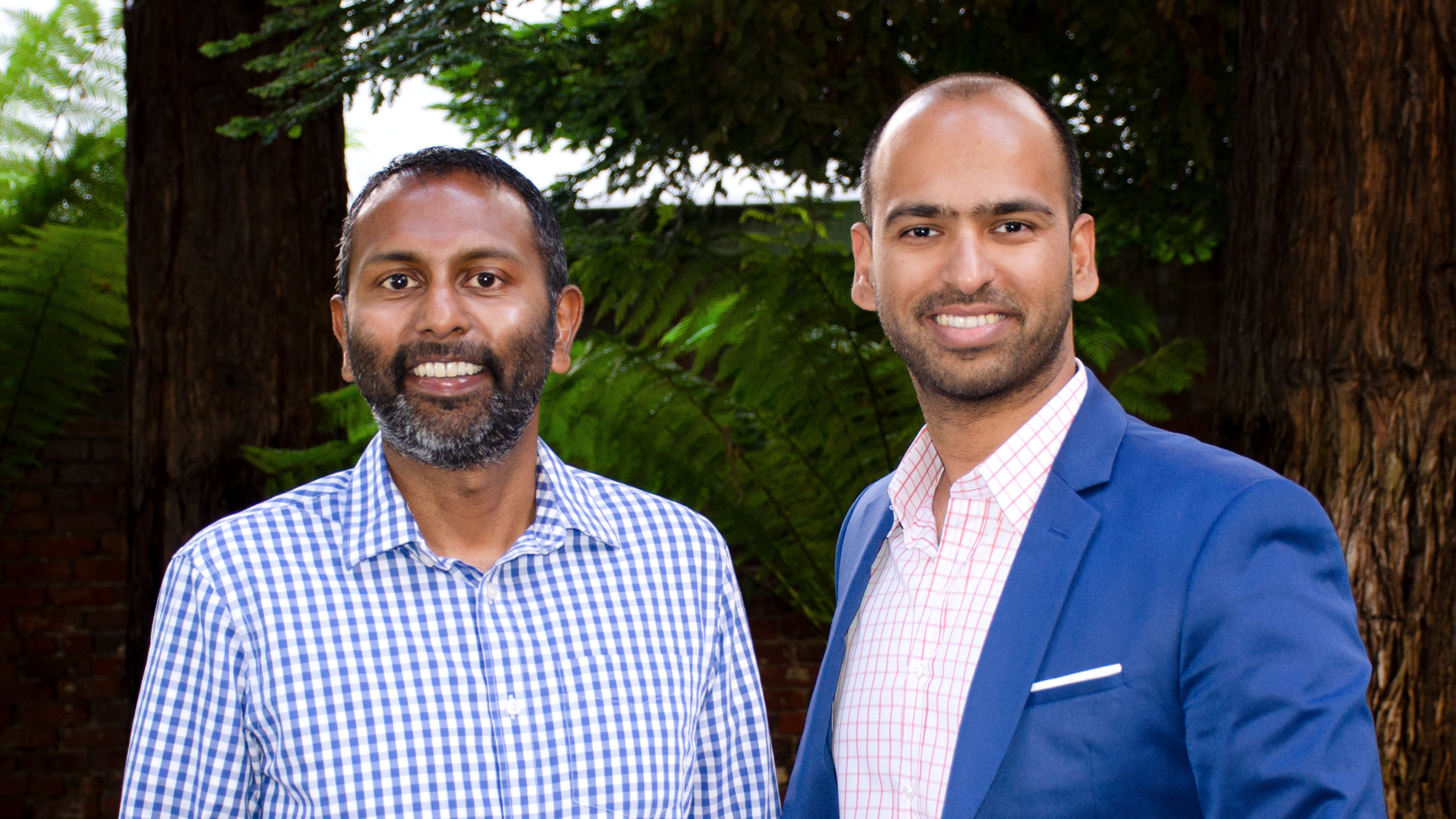 Patch Homes Co Founders Sundeep Ambati L and Sahil Gupta R